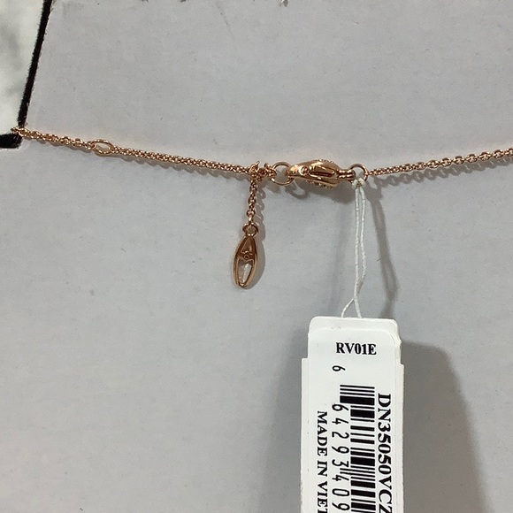 NWT- Eliot Danori- Rose Tone Necklace - Picture 3 of 3